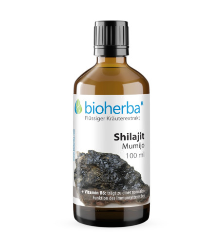Shilajit Mumio - tinktúra kvapky - 100 ml - Bioherba