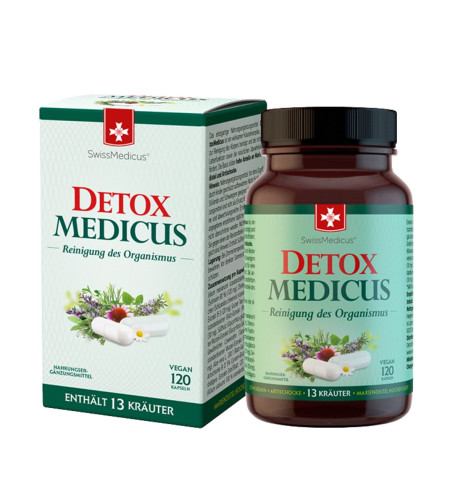 DetoxMedicus - 120 kapsúl - SwissMedicus