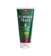 Konská masť s CBD hrejivá 200 ml – SwissMedicus