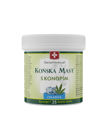 Konská masť s konope chladivá - 75 ml - SwissMedicus