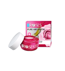 ROSES Intenzívny denný krém proti vráskam s ružovým olejom, arganom a morským kolagénom  pre normálnu pleť 50 ml - NATURE OF AGIVA