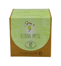 Porcovaný bylinný čaj Pokojná myseľ- 45g (15x3g) - Bylinářství U Chytré horákyně