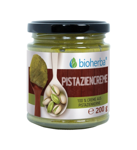 100 % pistáciový krém z pistáciových jadier – 200 g – Bioherba