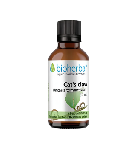 Mačací pazúr (Uncaria tomentosa) kvapky – tinktúra – 50 ml – Bioherba