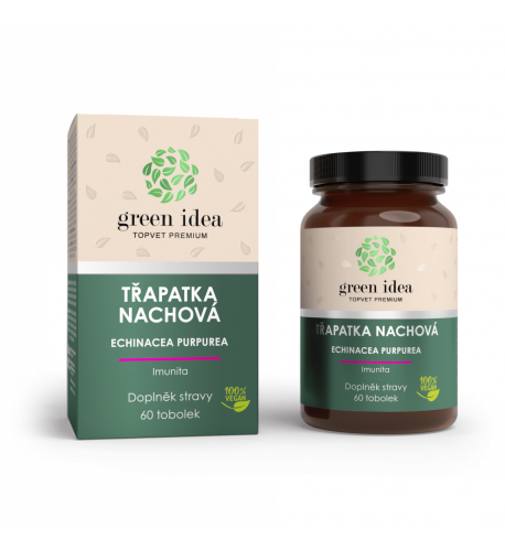 Echinacea – bylinný extrakt – 60 kapsúl – Green idea