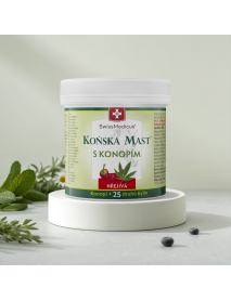 Konská masť s konope hrejivá - 75 ml - SwissMedicus