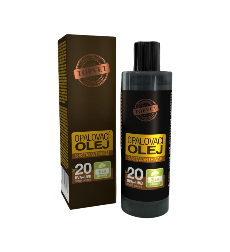 Opaľovací olej s astaxantínom SPF 20 – 100 ml – Green idea Opaľovací olej s astaxantínom SPF 20 – 100 ml – Green idea