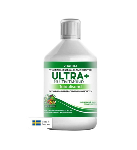 Multivitamíny Ultra+ - 500 ml - Vitateka Multivitamíny Ultra+ - 500 ml - Vitateka