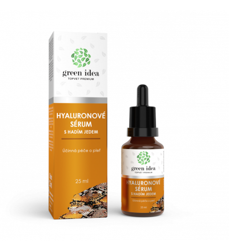 Hyalurónové sérum s hadím jedom 25 ml - Green idea