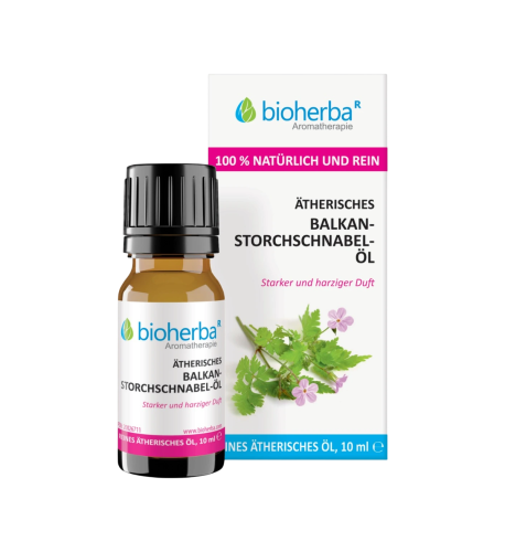 Éterický olej z pakostu (balkánsky) - 10 ml - Bioherba