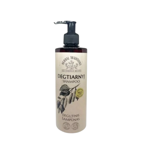 Dechtový šampón na mastné vlasy – 400 ml – Herbal Traditions