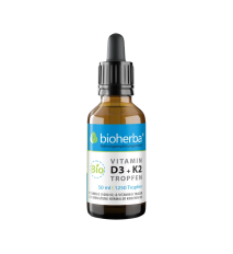 Vitamín D3 + K2 kvapky BIO - 50 ml - Bioherba