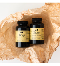 Zvýhodnený set: 2 x Sibírska čaga - 60 vegánskych kapsúl (300mg/ kapsula) -