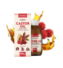 Ricínový olej na pokožku a vlasy – 100 ml – Vitateka