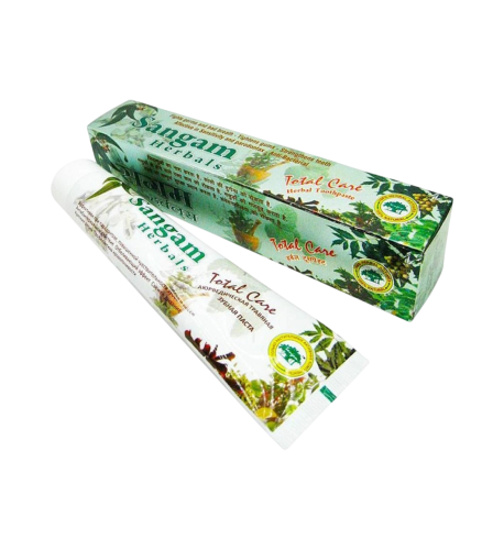 Ajurvédska bylinná zubná pasta - 100 g - Sangam Herbals