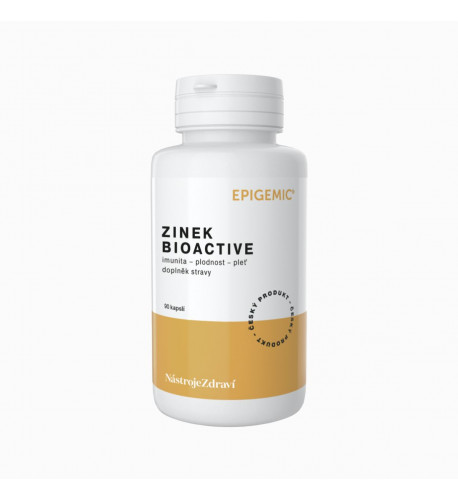 Zinok BioActive  BIO - 90 kapsúl - Epigemic®