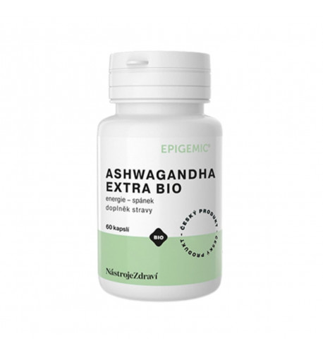 Ashwagandha EXTRA BIO - 60 kapsúl - Epigemic®