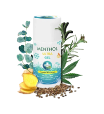 MENTHOL ULTRA GEL – konopný masážny gél s dvojitým efektom - 90 ml - Annabis MENTHOL ULTRA GEL – konopný masážny gél s dvojitým efektom - 90 ml - Annabis