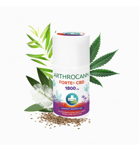 ARTHROCANN konopný masážny gél FORTE+1800 mg CBD - 90 ml - Annabis