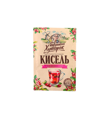 Brusnicový kisiel v prášku (brusnica obyčajná) - 30 g - Hutorok