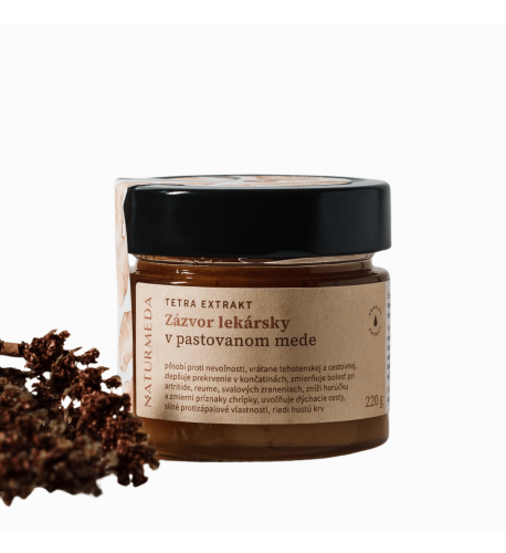 Terapeutický med so zázvorom lekárskym - 220g - Naturmeda