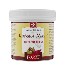 Konská masť FORTE hrejivá - 500 ml - SwissMedicus Konská masť FORTE hrejivá - 500 ml - SwissMedicus