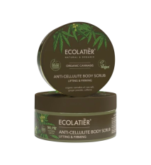 Anticelulitídny telový peeling Lifting & Firming Organic Cannabis - 300 g - Ecolatier Anticelulitídny telový peeling Lifting & Firming Organic Cannabis - 300 g - Ecolatier