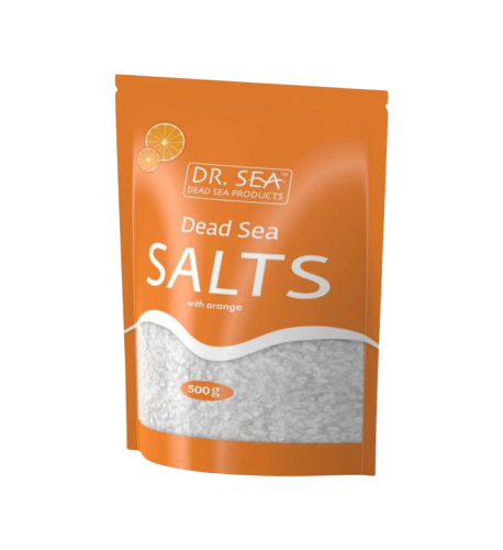 Soľ z Mŕtveho mora s pomarančovým extraktom - 500g - Dr. Sea