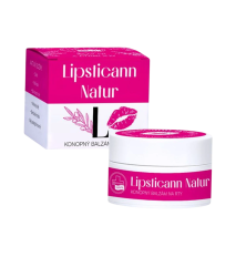 LIPSTICANN NATUR konopný balzam na pery s včelím voskom - 15 ml - Annabis