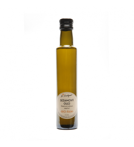 Sezamový olej BIO RAW - 250 ml - Dr. Feelgood