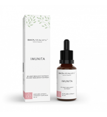 Imunita – bezalkoholová tinktúra – kvapky 25 ml – Green idea