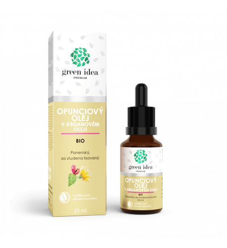 Opunciový olej v arganovom oleji BIO 25 ml – Green idea