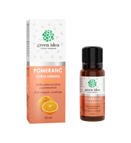 Pomaranč 100% silica 10 ml - Green idea Pomaranč 100% silica 10 ml - Green idea