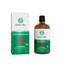 Kapucínka+ s piperínom – bezliehová tinktúra 100 ml – Green idea