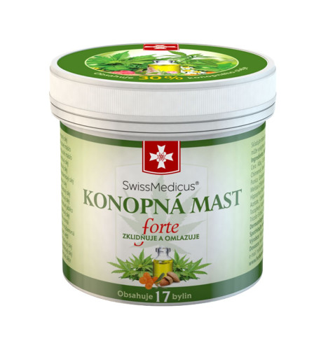 Konopná masť Forte - 50 ml - SwissMedicus