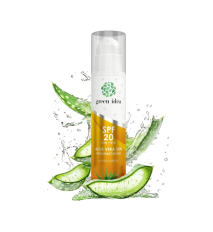 Aloe vera opaľovacie mlieko SPF 20 200 ml - Green idea Aloe vera opaľovacie mlieko SPF 20 200 ml - Green idea