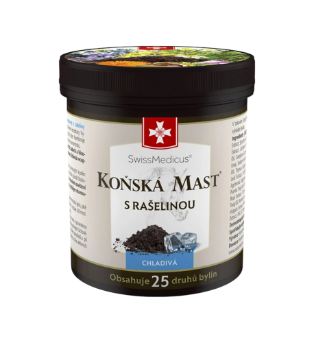 Konská masť chladivá s rašelinou - 250 ml - SwissMedicus