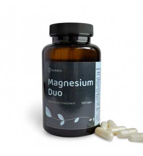 Magnesium DUO dvojmesačná kúra - 120 kapsúl