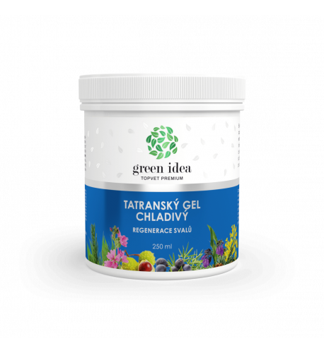 Tatranský bylinný gél - chladivý 250 ml - Green idea