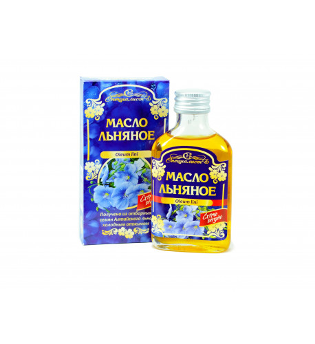 100% ľanový olej, za studena lisovaný, panenský - Specialist Objem: 100 ml