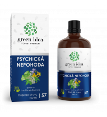 Psychická nepohoda - bezliehová tinktúra 100 ml - Green idea
