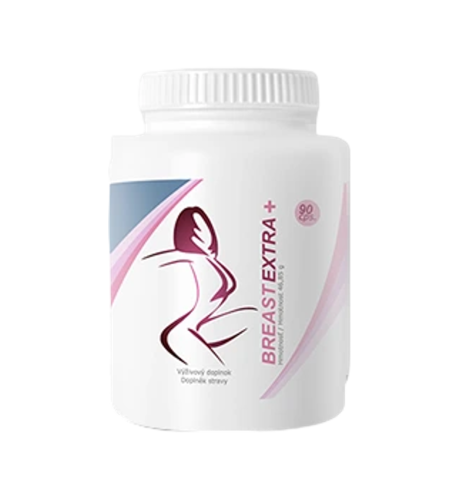 BreastExtra+ BREAST EXTRA+ pre dokonalú krásu a tvar poprsia - 90 kapsúl