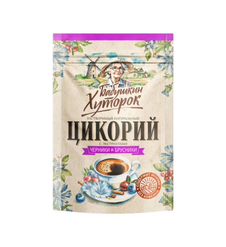 Čakanková káva s čučoriedkami a brusnicami - 100 g - Hutorok Čakanková káva s čučoriedkami a brusnicami - 100 g - Hutorok