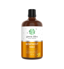 Nechtíkový bylinný olej 100 ml – Green idea Nechtíkový bylinný olej 100 ml – Green idea