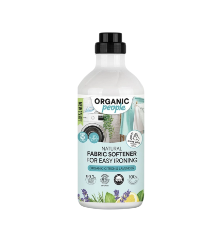 Prírodná aviváž pre ľahké žehlenie - 1000 ml - Organic People Prírodná aviváž pre ľahké žehlenie - 1000 ml - Organic People