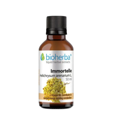 Slamienka piesočná - tinktúra kvapky - 50 ml - Bioherba Slamienka piesočná - tinktúra kvapky - 50 ml - Bioherba