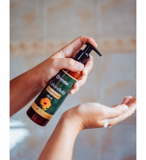 Calendula Shampoo – nechtíkový šampón na podporu rastu vlasov – 250 ml