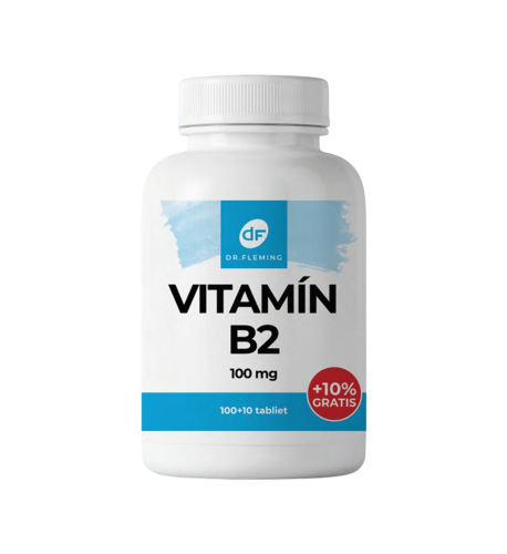 Vitamín B2 100mg - 110 tabliet - Dr. Fleming