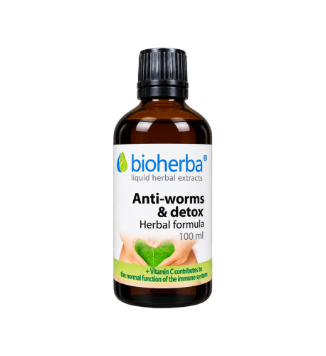 Bylinný komplex Anti-worms & Detox – 100 ml – Bioherba