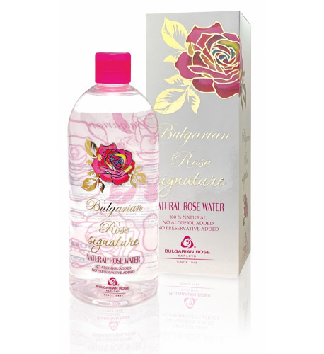 BULGARIAN ROSE SIGNATURE prírodná ružová voda 500 ml - Bulgarian Rose Karlovo
